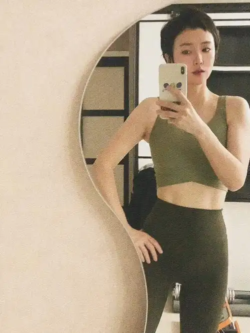 超短发运动太方便