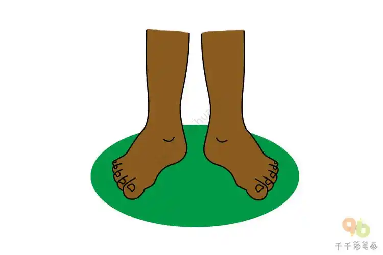 单词what的用法 你脚上穿什么_宝宝英文认知简笔画