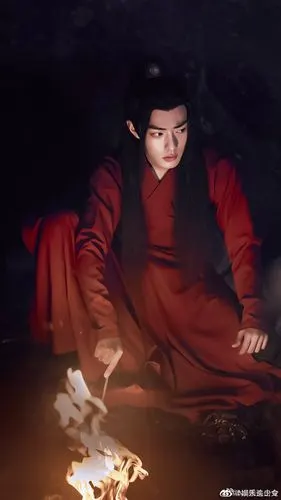 肖战红衣魏无羡陈情令