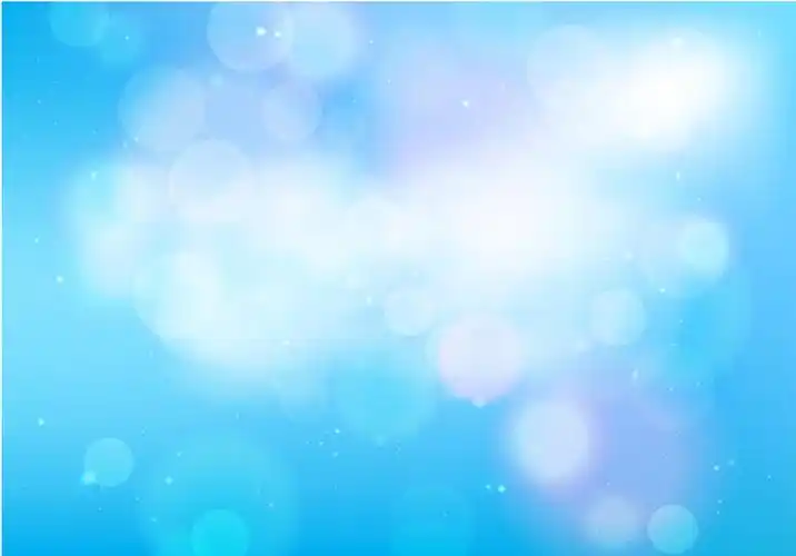 蓝色梦幻唯美商业画册海报矢量背景素材