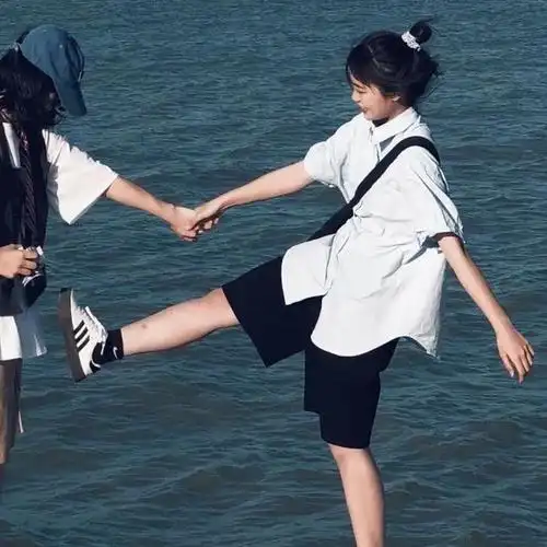 真人双人闺蜜头像(46)