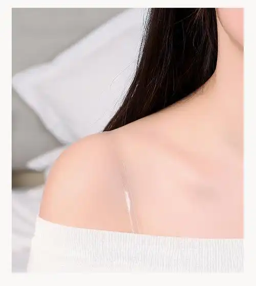 隐形透明肩带女防滑无痕一字领胸罩内衣文胸吊带夏季百搭美背带子