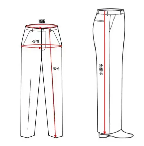 【冷知识】裤子尺码对照表及换算