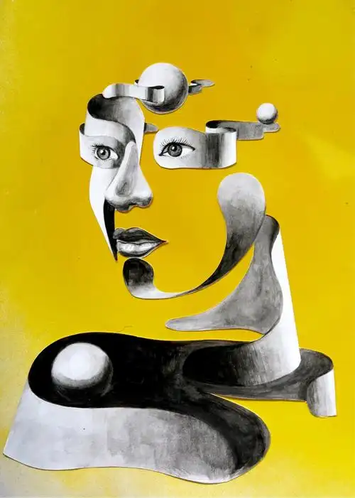 超现实主义绘画—艺术小鸡小燕画家三林店达利创想班课评