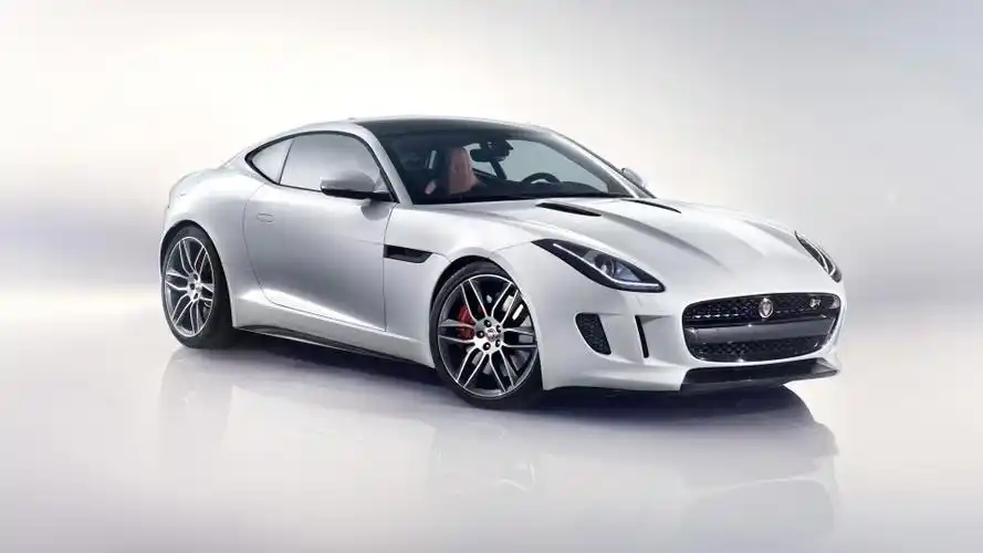 2014年捷豹f型轿跑车00白