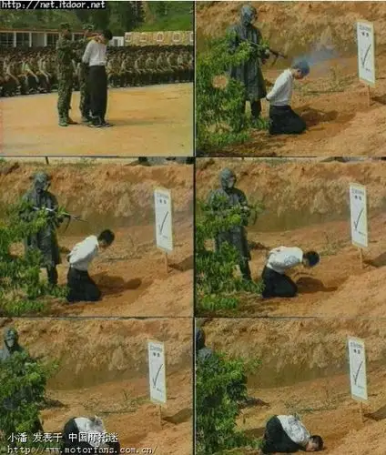 马加爵被枪毙的真实照片 [图] - 心情故事 - 摩托车论坛 - 中国摩托