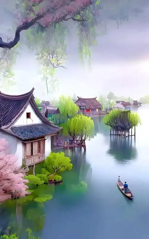 江南烟雨图