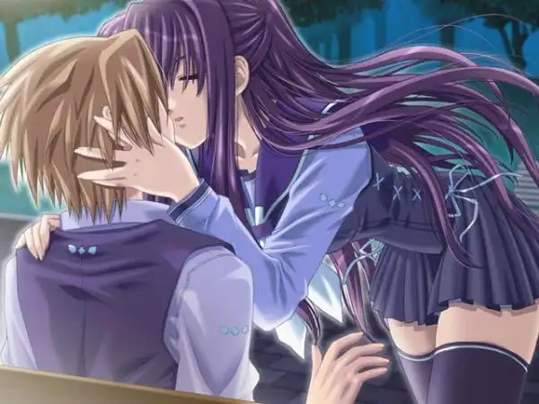 经典动漫人物接吻姿势大图