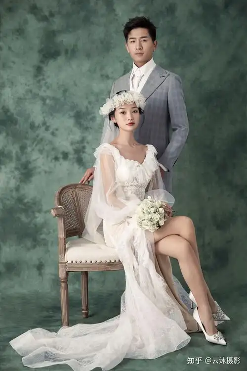 美出新意的室内婚纱照新疆婚纱照