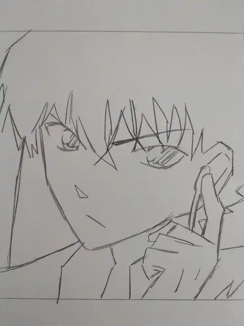 画一个黑羽快斗