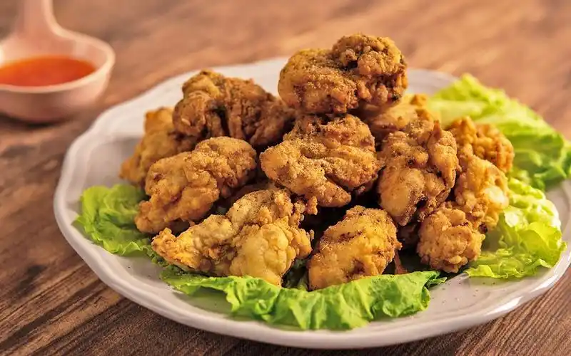 活动作品香酥椒盐炸鸡鲜嫩酥脆咔哧咔哧