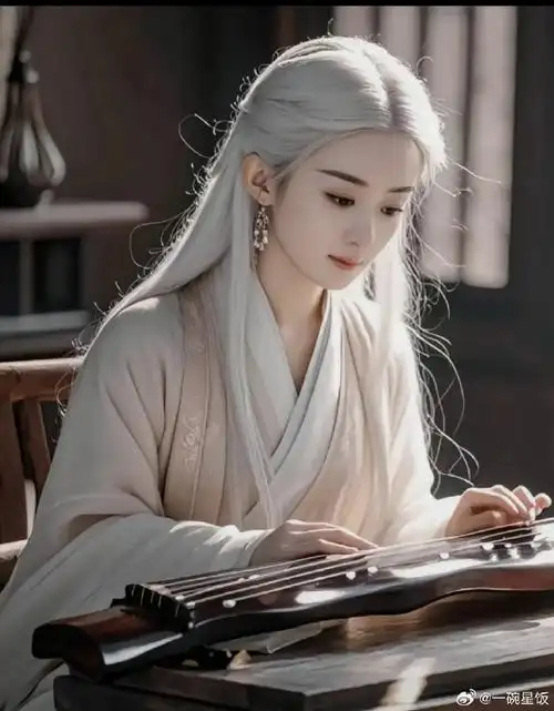 赵丽颖白头发古装造型绝美,既像小说里的女主,又像游戏里的女主,好仙