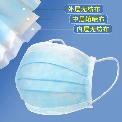 一次性医用外科口罩(非独立包装 10个/包) 医用外科口罩一次性医疗