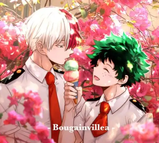 《我的英雄学院》轰焦冻与绿谷的情头,喜结良缘好甜哦!