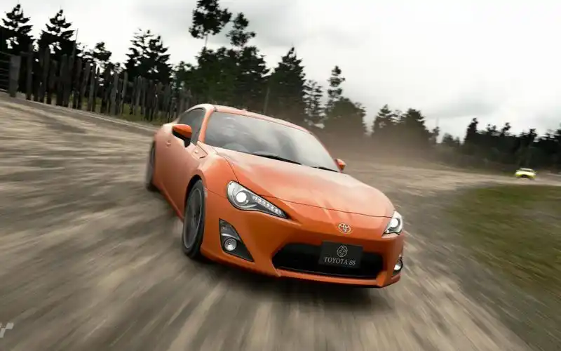 gt sport 封闭测试 丰田86 拉力赛道试跑