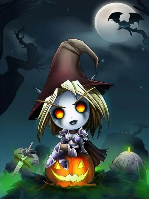 美图冲击波最适合做手机壁纸的魔兽图片集