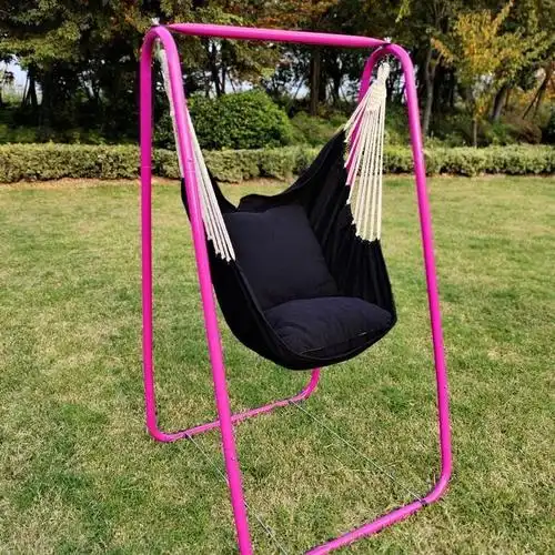 吊椅家用儿童荡秋千室内户外吊床成人阳台懒人摇椅支架秋千摇篮床