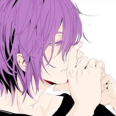 动漫 插画 二次元 男生头像