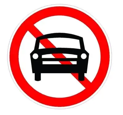 2010-12-08 禁止机动车通行标志的用途?