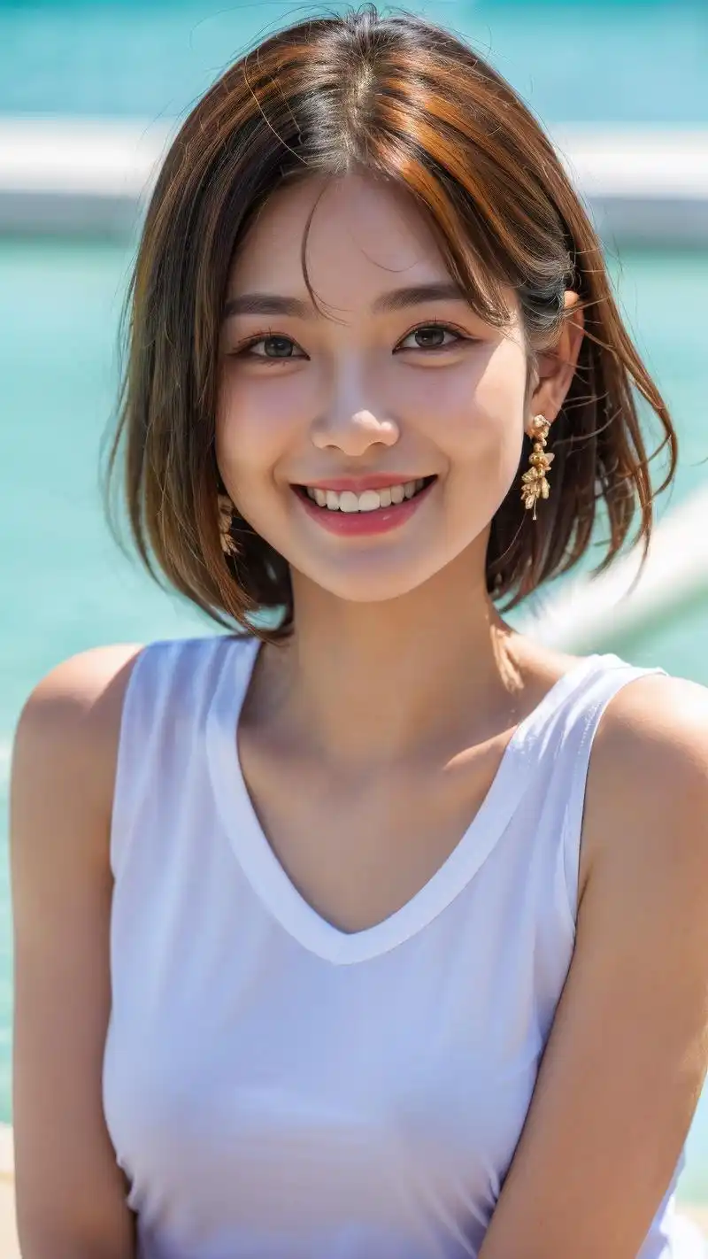 甜美微笑女孩壁纸合集94