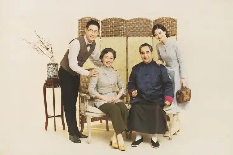 全家福写真摄影旗袍