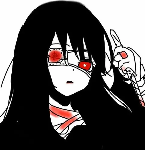 黑化头像暗黑系动漫男生头像来也