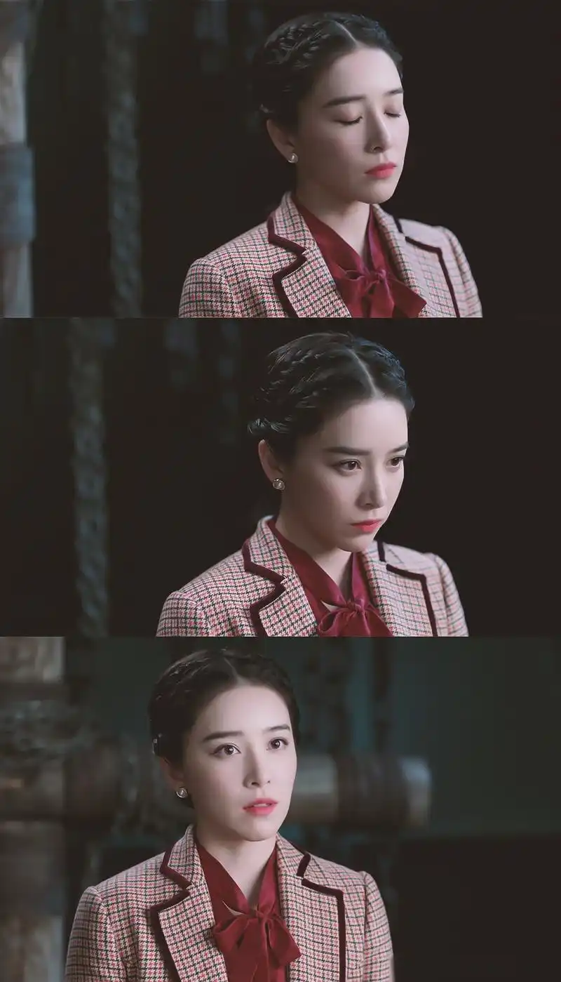 《惊蛰》中阚清子紫色睡衣,剧里的服装造型都很美,整体水平很高.