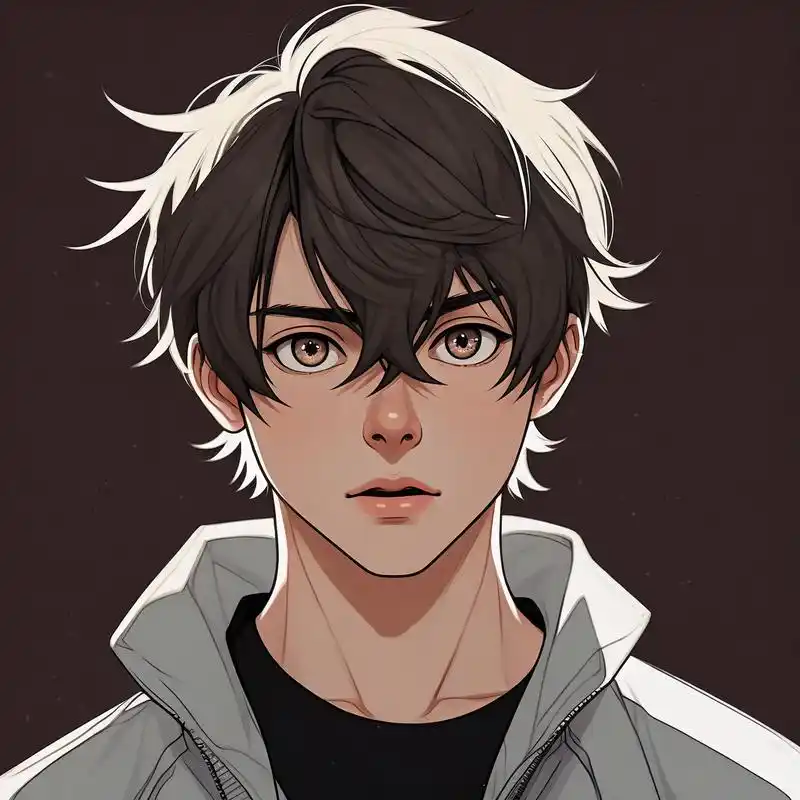 动漫男生可爱呆萌头像04