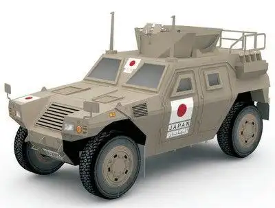 很简单的装甲车折纸