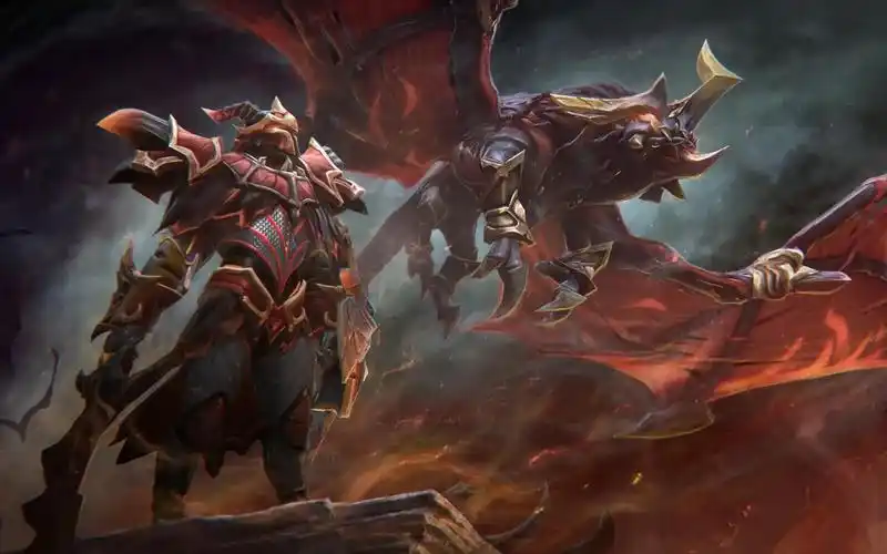 dota2 游廊【原子战争】复刻龙骑士,如何养龙骑被动,是不是可以成固定