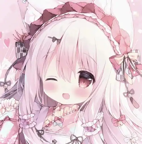 每天都能见到想见的人  萌妹/少女/可爱/猫耳/女仆装  #动漫头像