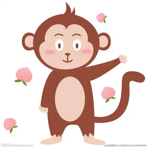 卡通矢量猴子设计图__图片素材_其他_设计图库_昵图网nipic.com