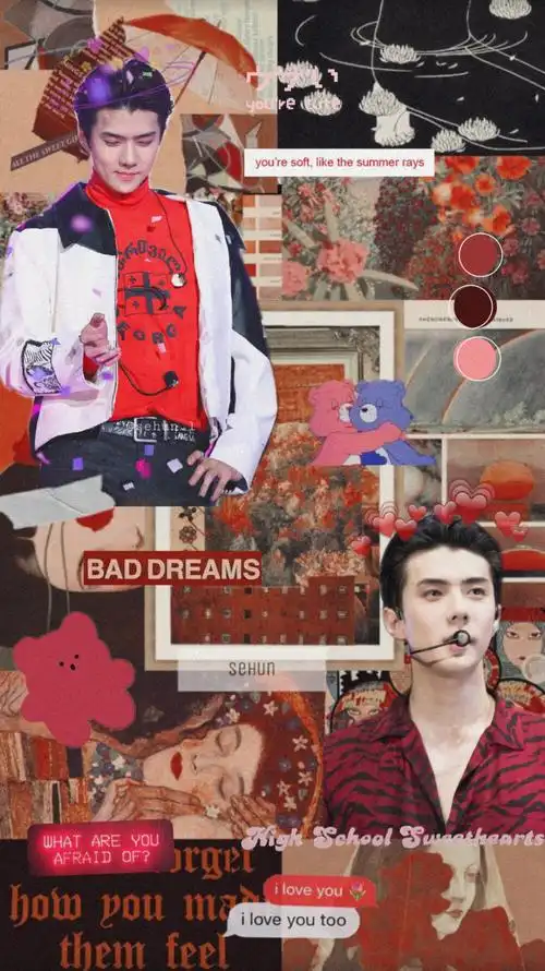 吴世勋拼贴壁纸/禁二改二传注明dt宋温梦