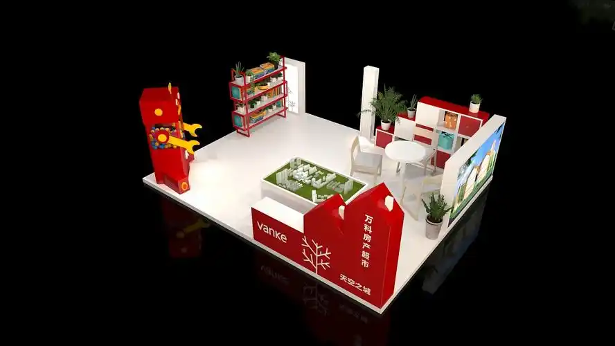 万科商场展位|空间|展陈设计|费man - 原创作品 - 站酷 (zcool)