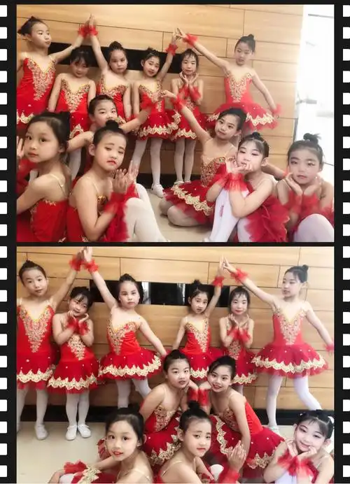 可爱舞蹈演员的幕后花絮