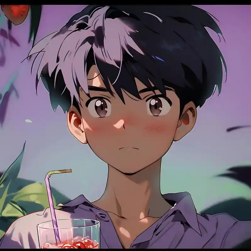 紫色男头来咯 明天预告粉色