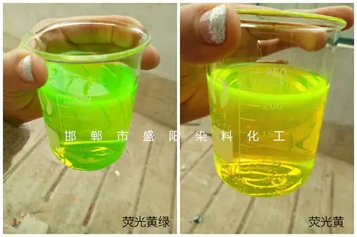 荧光黄绿 荧光黄
