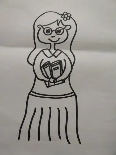 【国专一幼今日小课堂】绘画《我的老师》