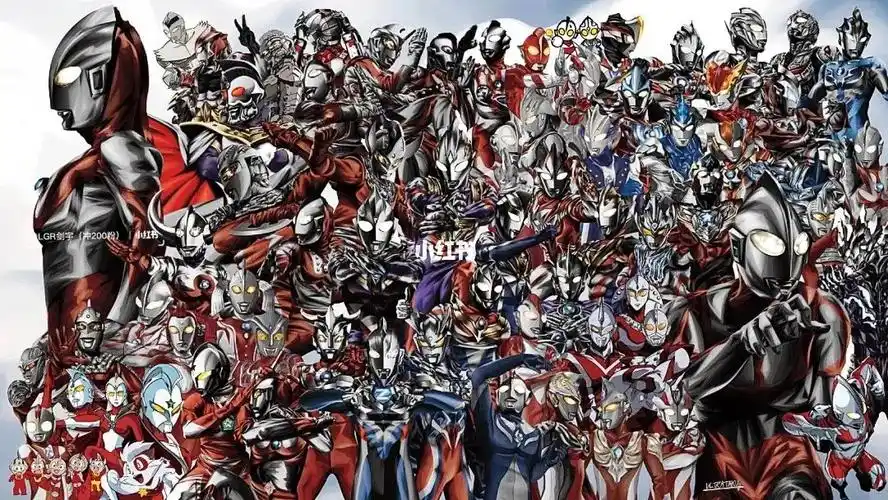 奥特曼全员集结壁纸