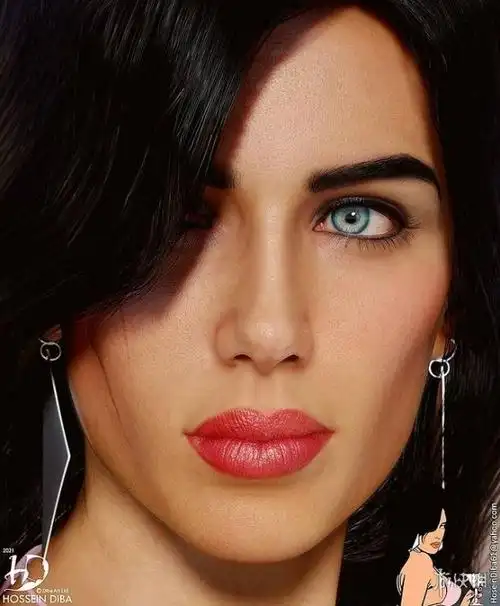 《gta罪恶都市》封面女郎3d建模 超清细节宛若真人!