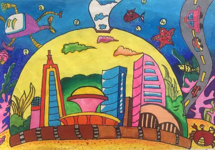 琼海市第一小学·2019年元旦·三至六年级绘画优秀作品展