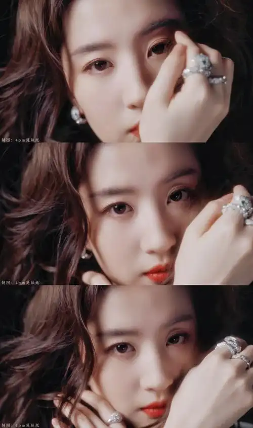 刘亦菲春日繁花大片##嘉人刘亦菲开季封面##刘亦菲新造型好辣