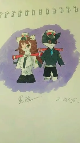 黑猫警长拟人