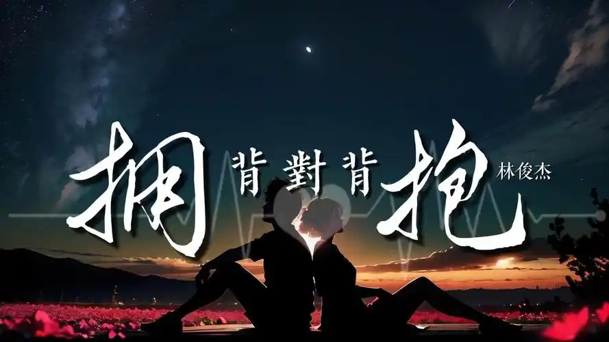 【动态歌词排版】背对背拥抱 | 林俊杰 | 我们背对背拥抱 真话兜着
