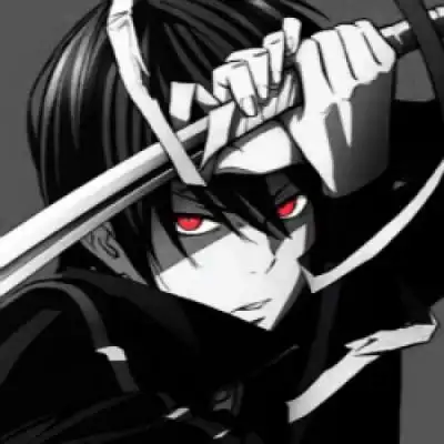 男生动漫孤独黑暗头像二次元黑化压抑男生头像