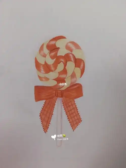 彩铅棒棒糖