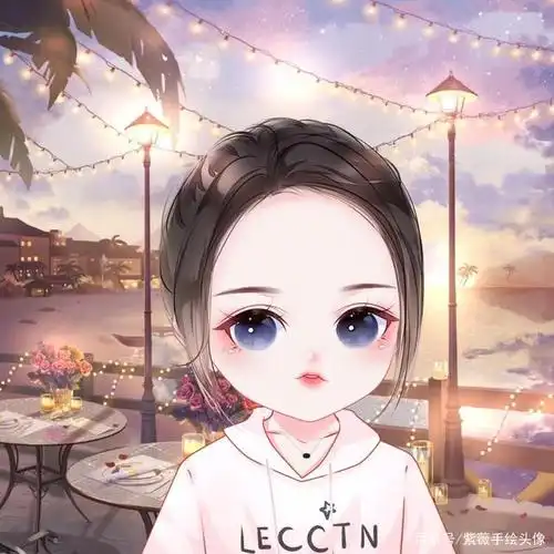 可爱卡通形象当头像,孩童般天真无邪的笑容和感觉,让人内心心情舒畅