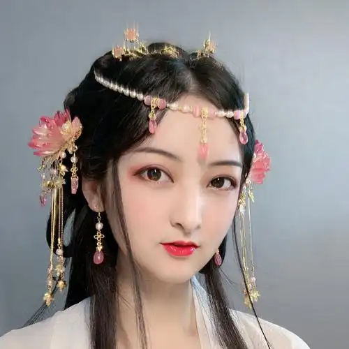 共517 件古装头饰步摇包邮相关商品