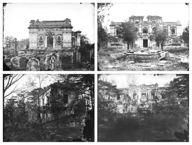 圆明园最早的影像:1873年的惊艳瞬间