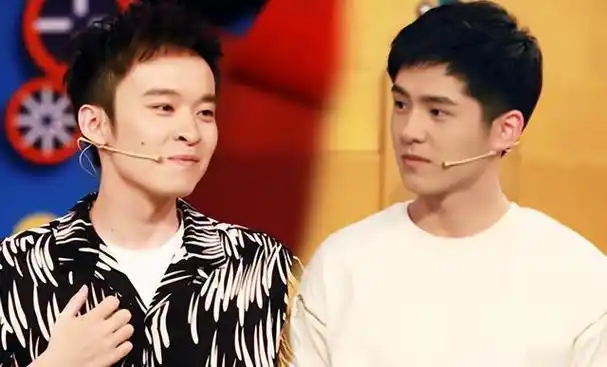 刘昊然是学弟,跟他是同一所学校.